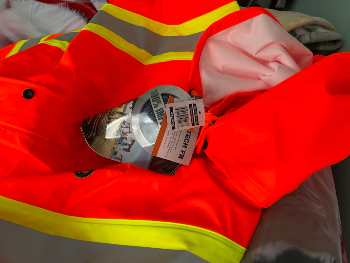 Pioneer Flame-Gard Hi-Vis Rain Gear 4XL - photo 2