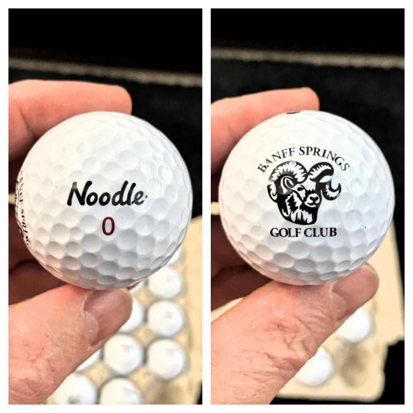 18 Taylormade Banff Springs Noodle Golf Balls - photo 3
