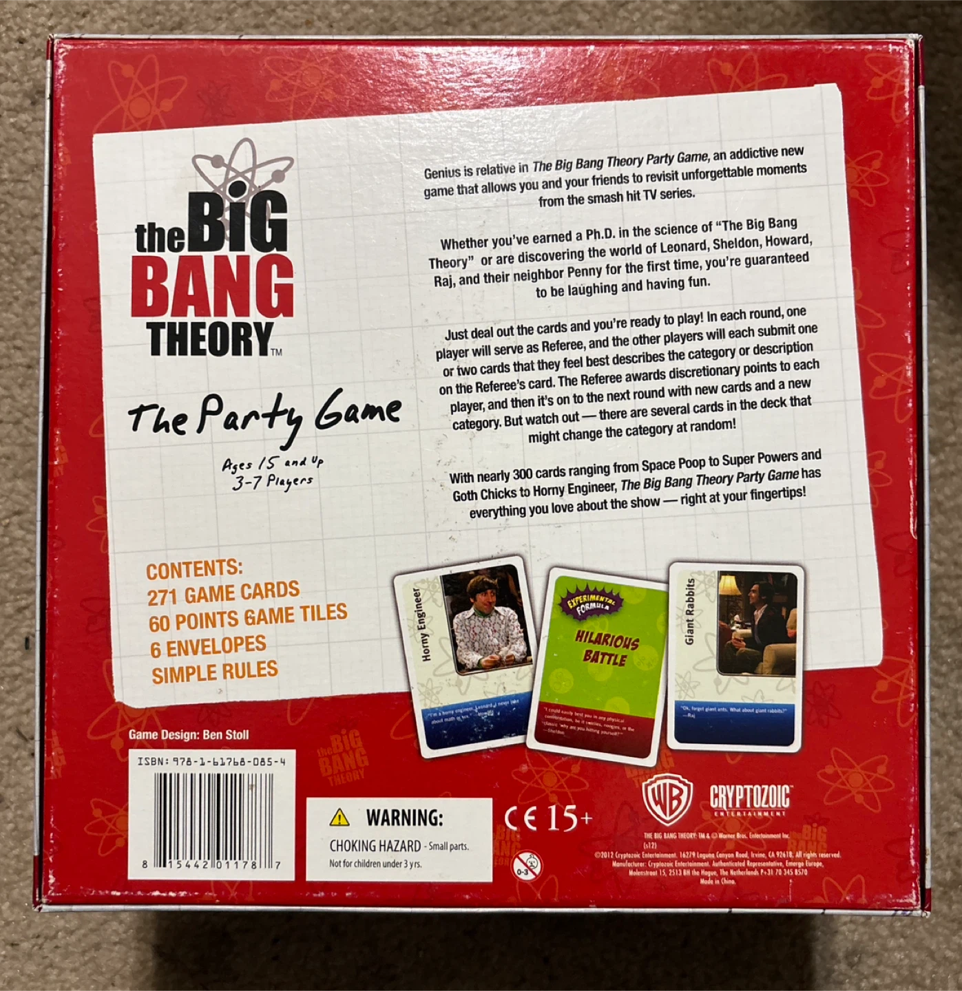 The Big Bang Theory Party Game (New) - photo 2