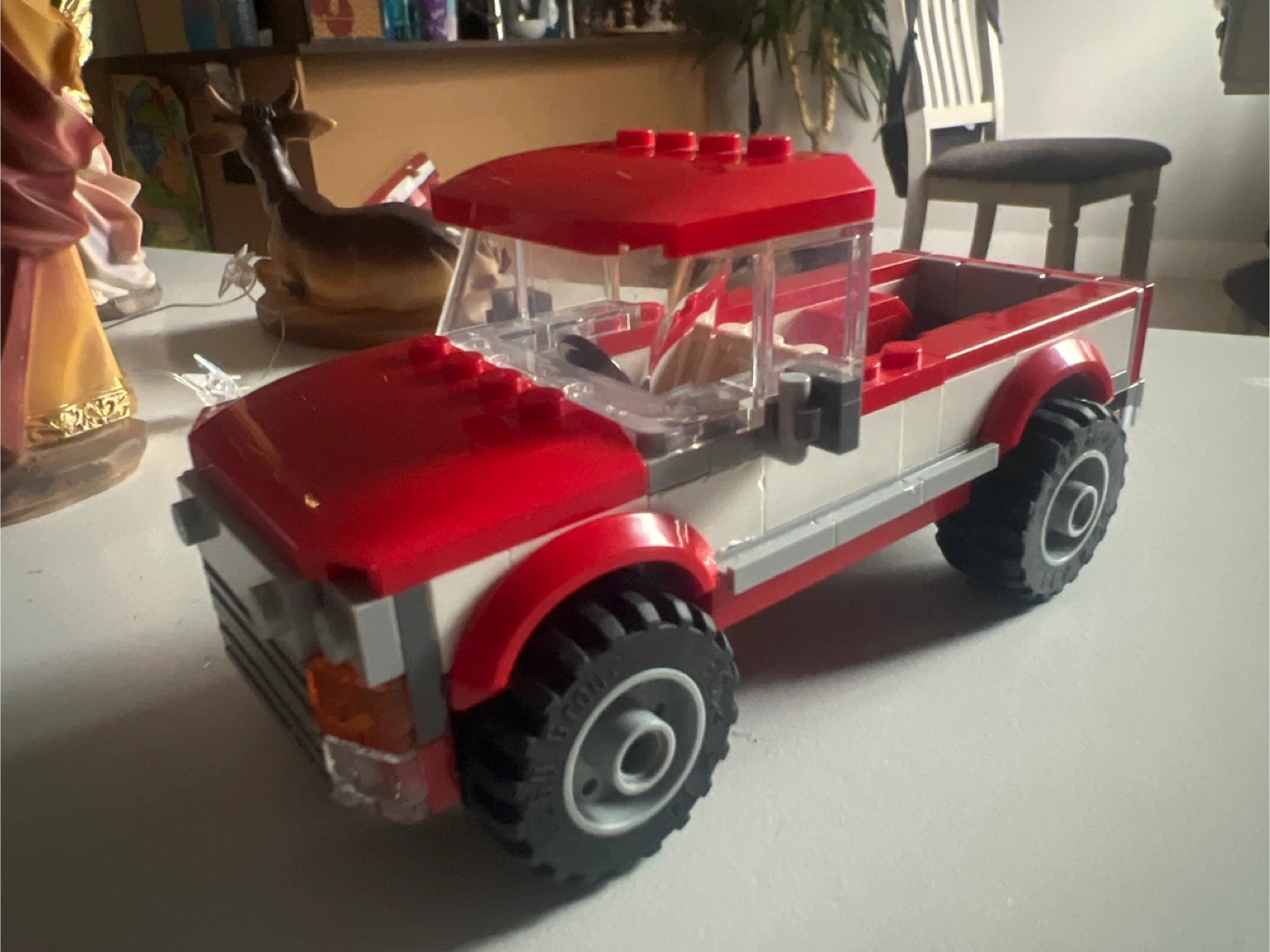 LEGO Red & White Pickup Truck - photo 2