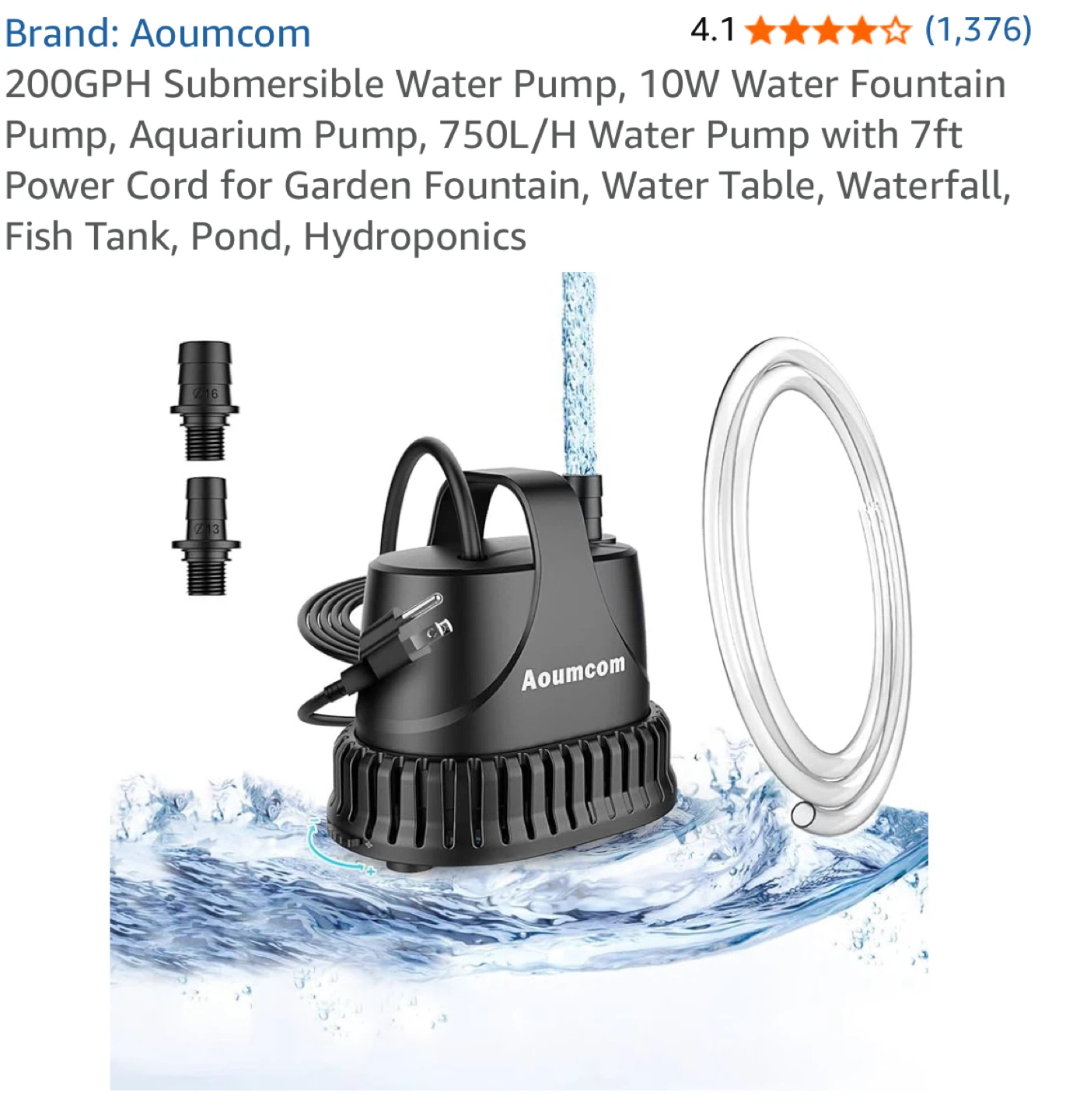 Submersible Water Pump - new - photo 3