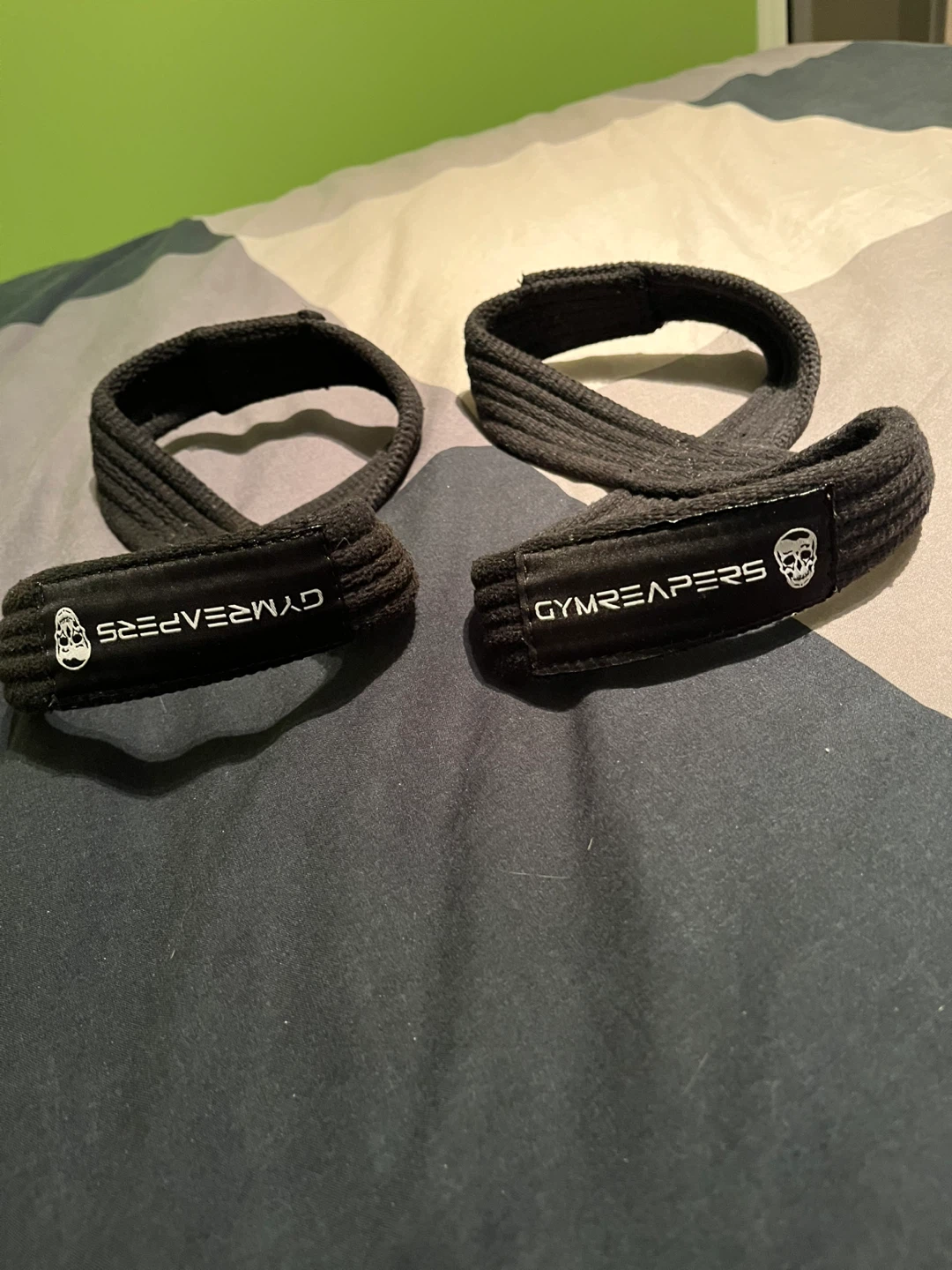 Gymreapers Figure 8 lifting Straps - Black - photo 2
