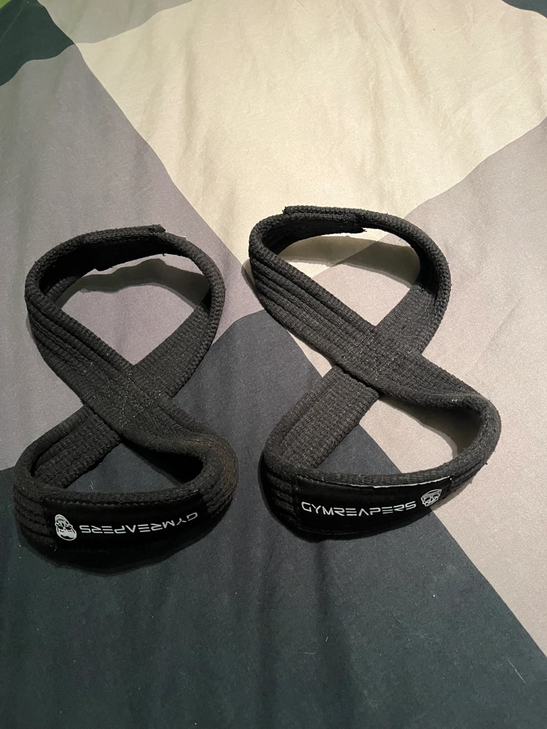 Gymreapers Figure 8 lifting Straps - Black