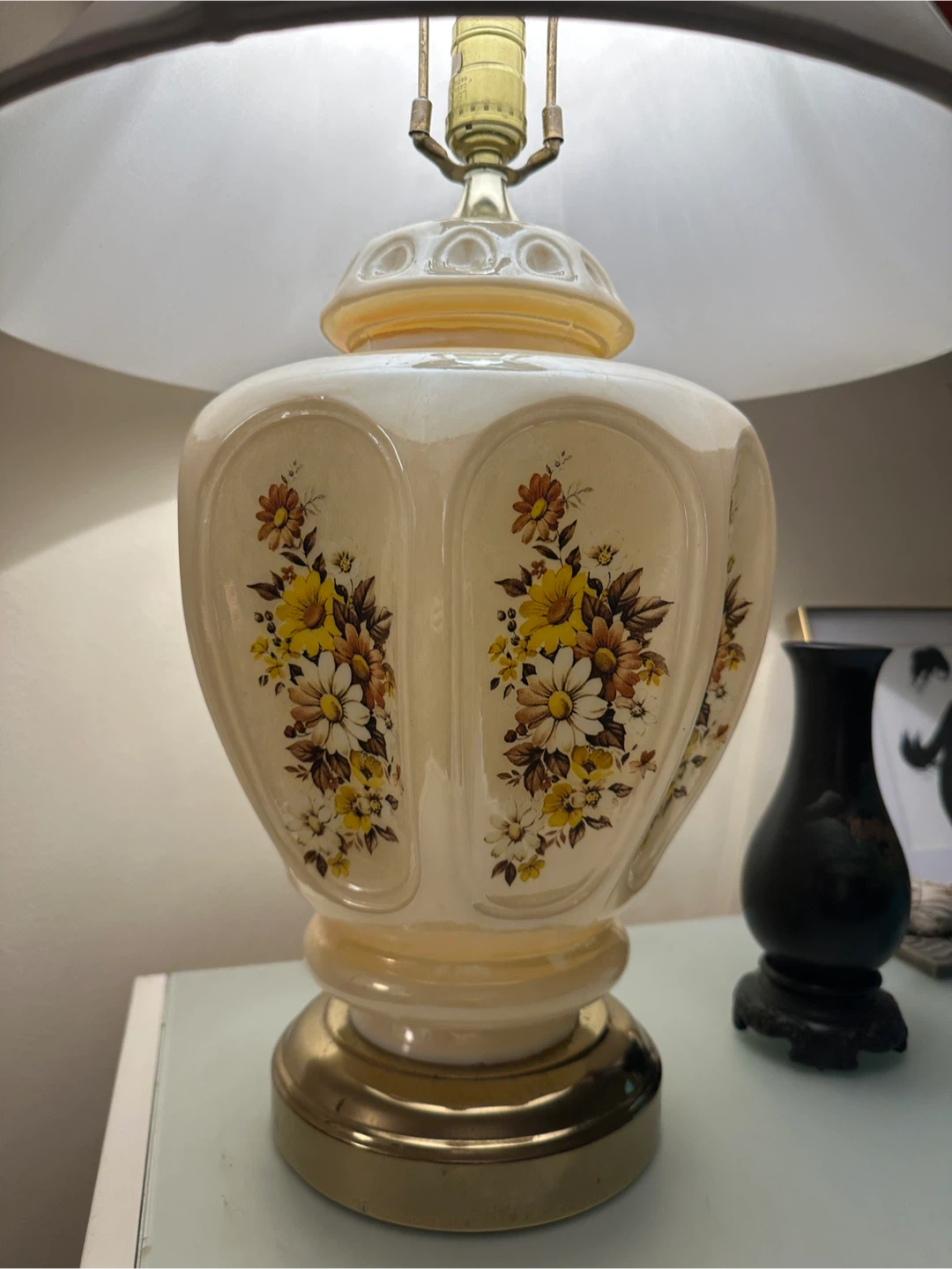 Vintage MCM Hollywood Regency Table Lamp - photo 3