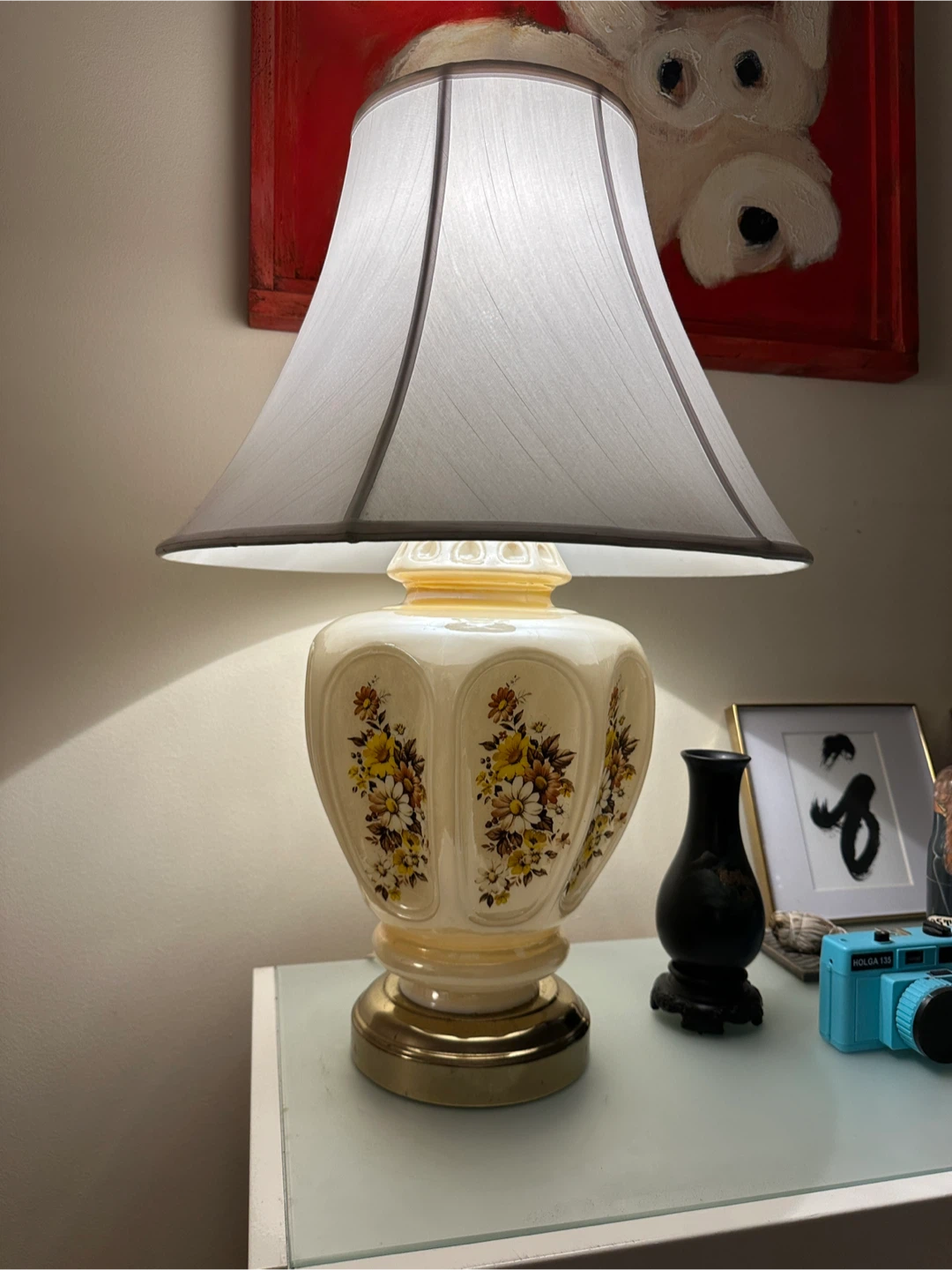 Vintage MCM Hollywood Regency Table Lamp - photo 2