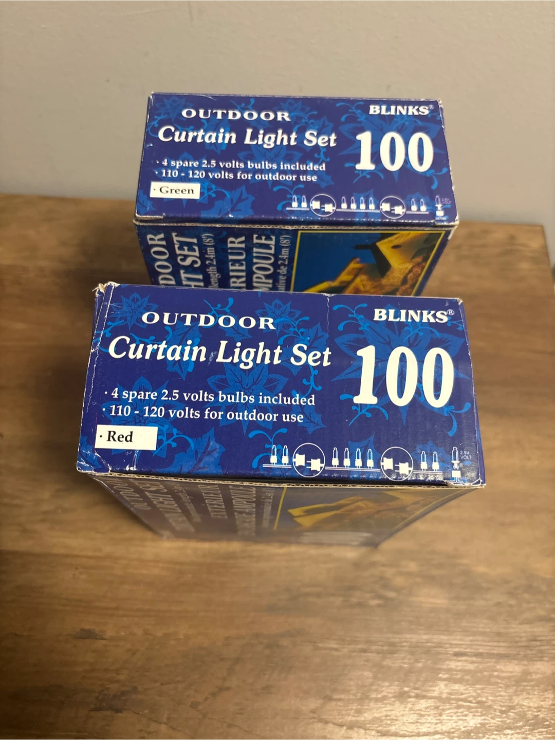 Blinks Outdoor Curtain Light Sets (green-red! - photo 3