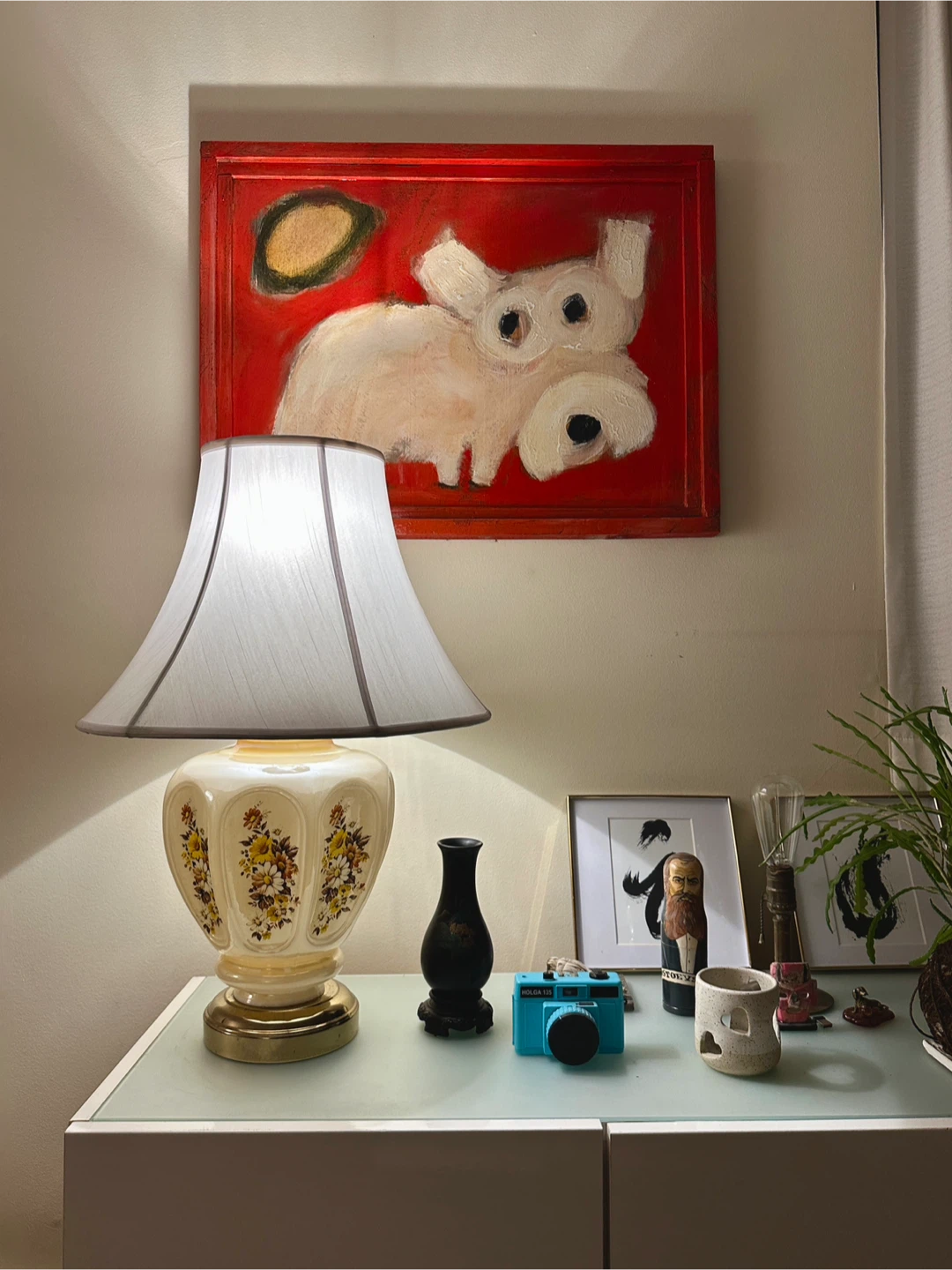 Vintage MCM Hollywood Regency Table Lamp