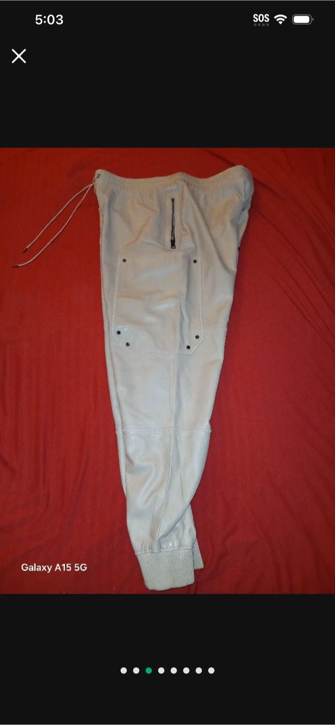 Tom Ford Leather Jogger Pants - Size 44 - photo 3