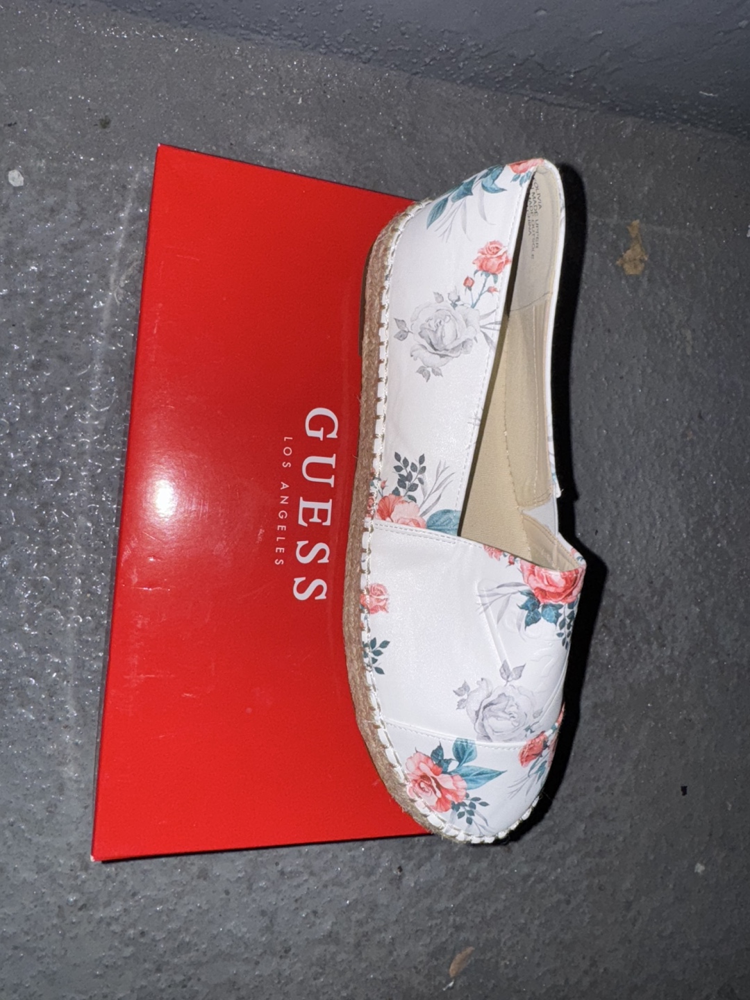 Guess Floral Espadrille Slip-on Shoes