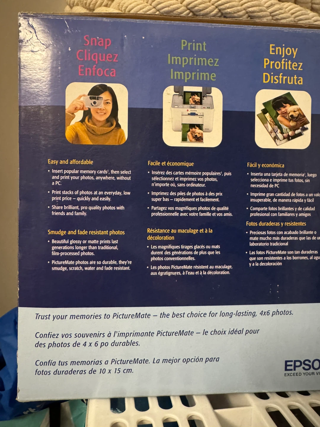 Epson PictureMate PM 260 Personal Photo Lab - photo 4