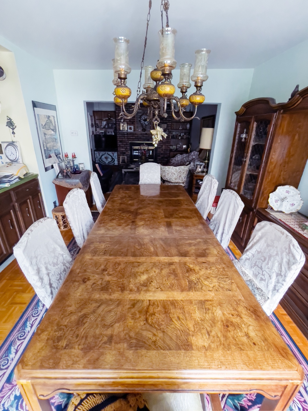 Vintage MCM Dining Table, Extends from 72" to 116" - photo 3