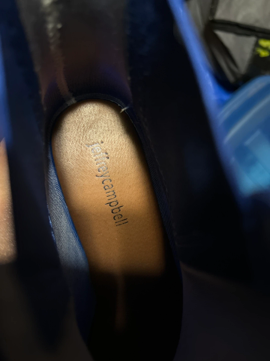 Blue Chelsea Rain Boots Jeffrey Campbell - photo 5