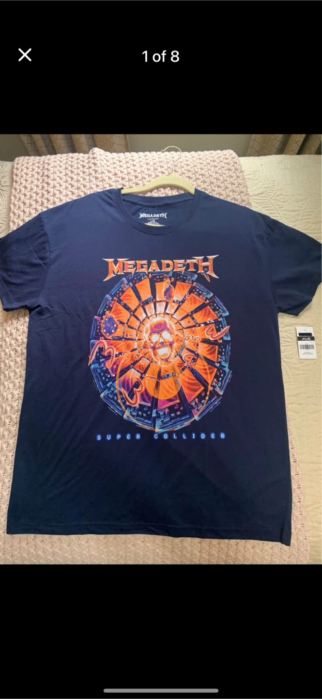 Megadeth Super Collider T-Shirt - Size L