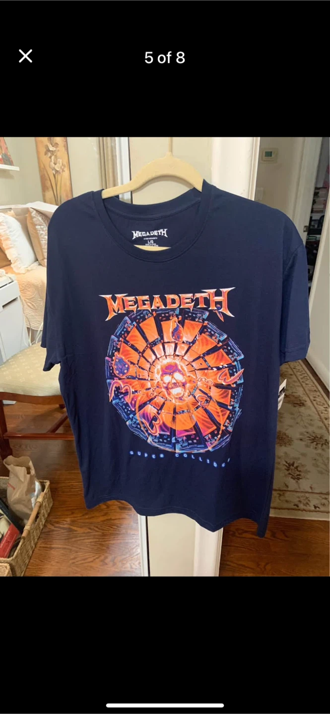 Megadeth Super Collider T-Shirt - Size L - photo 5