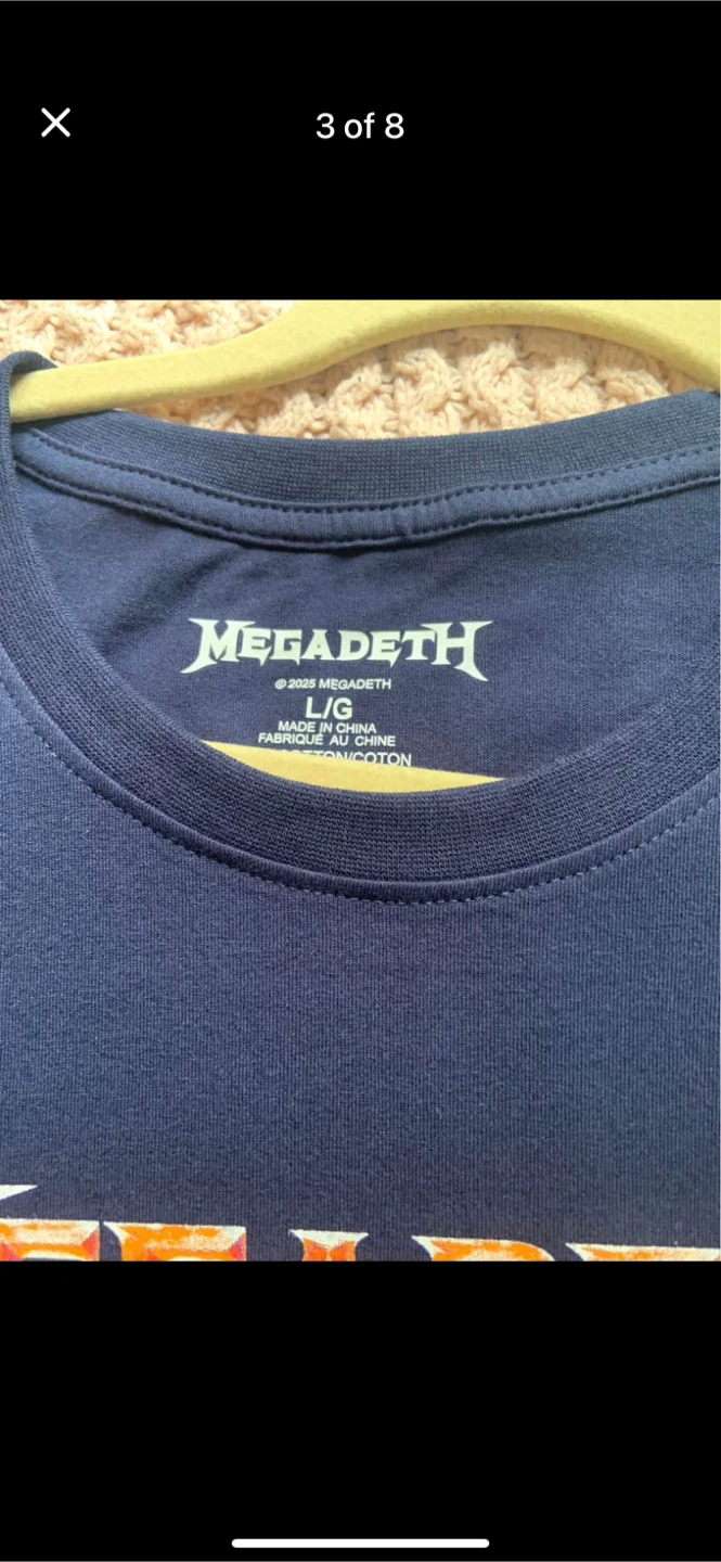 Megadeth Super Collider T-Shirt - Size L - photo 3