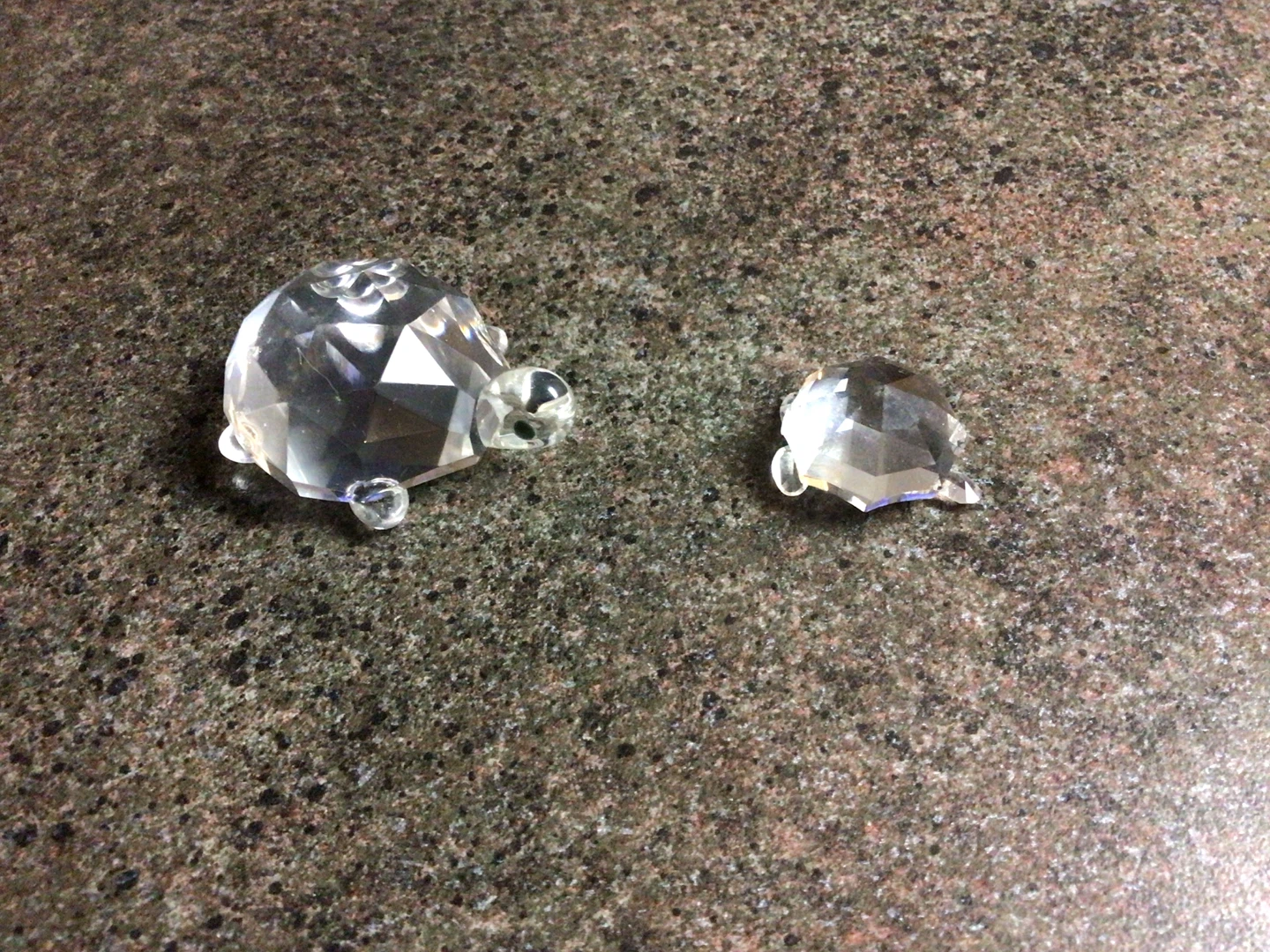 Swarovski Crystal Turtle Figurines