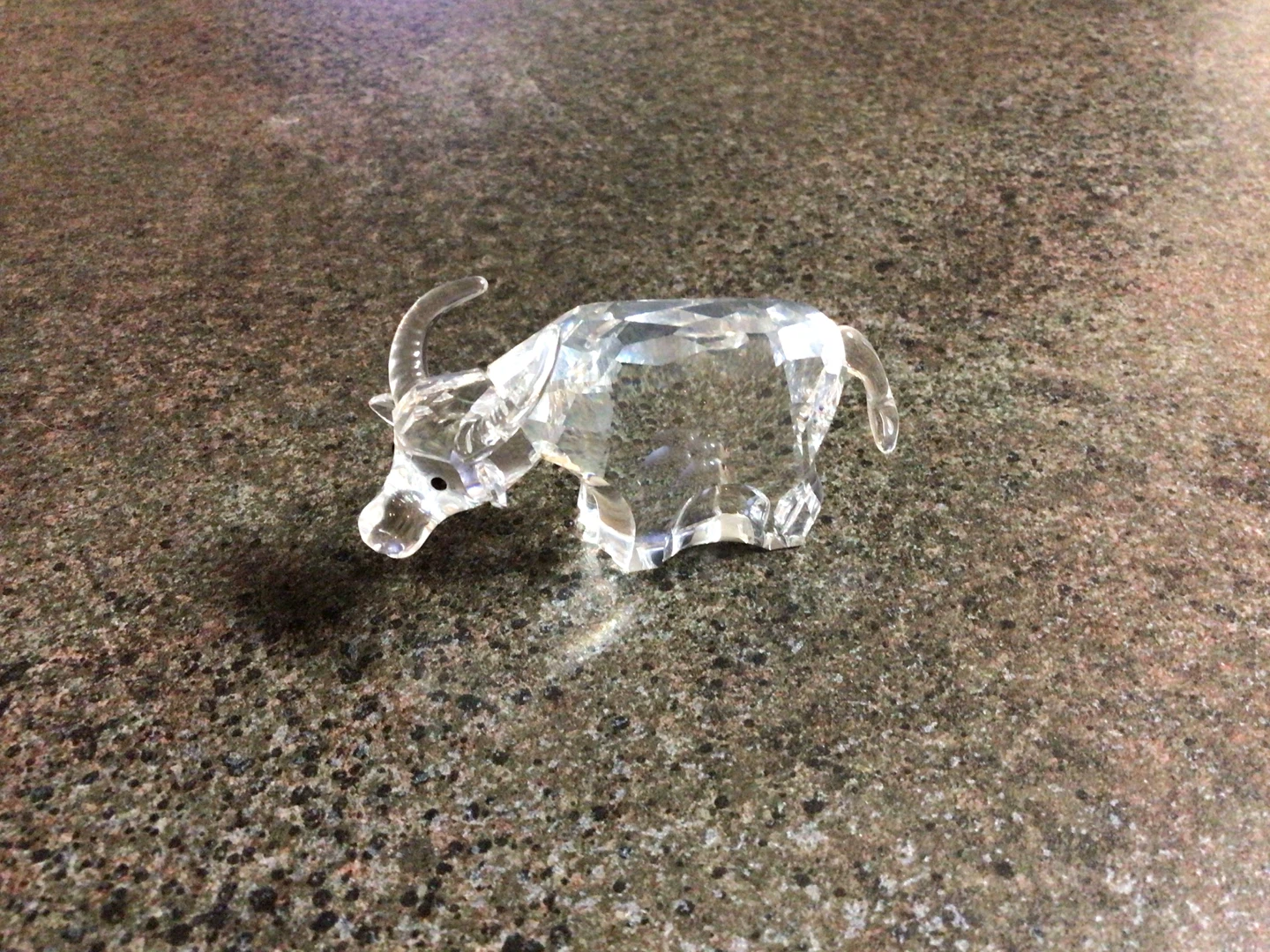 Swarovski Crystal Goat Figurine
