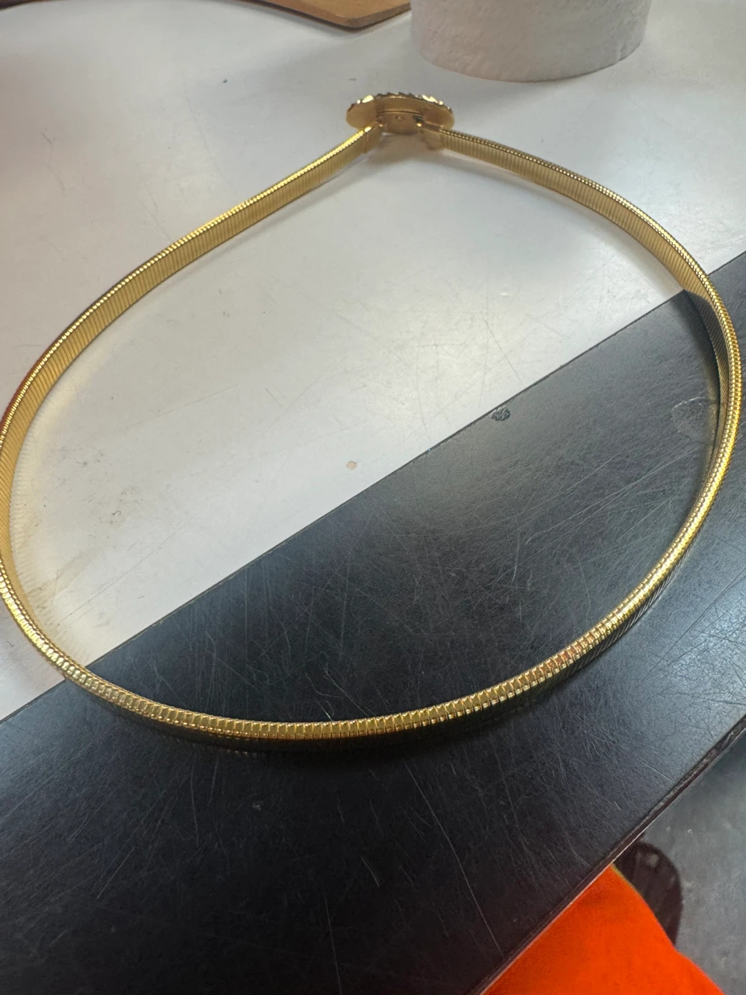 Vintage Gold Tone Belt