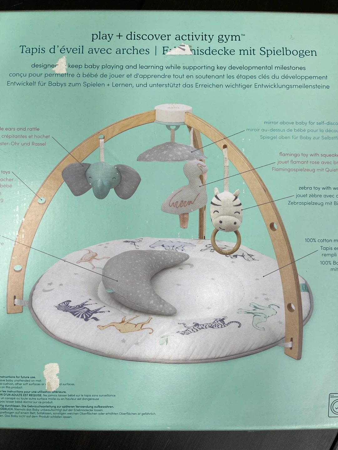 Aden + Anais Play + Discover Activity Gym