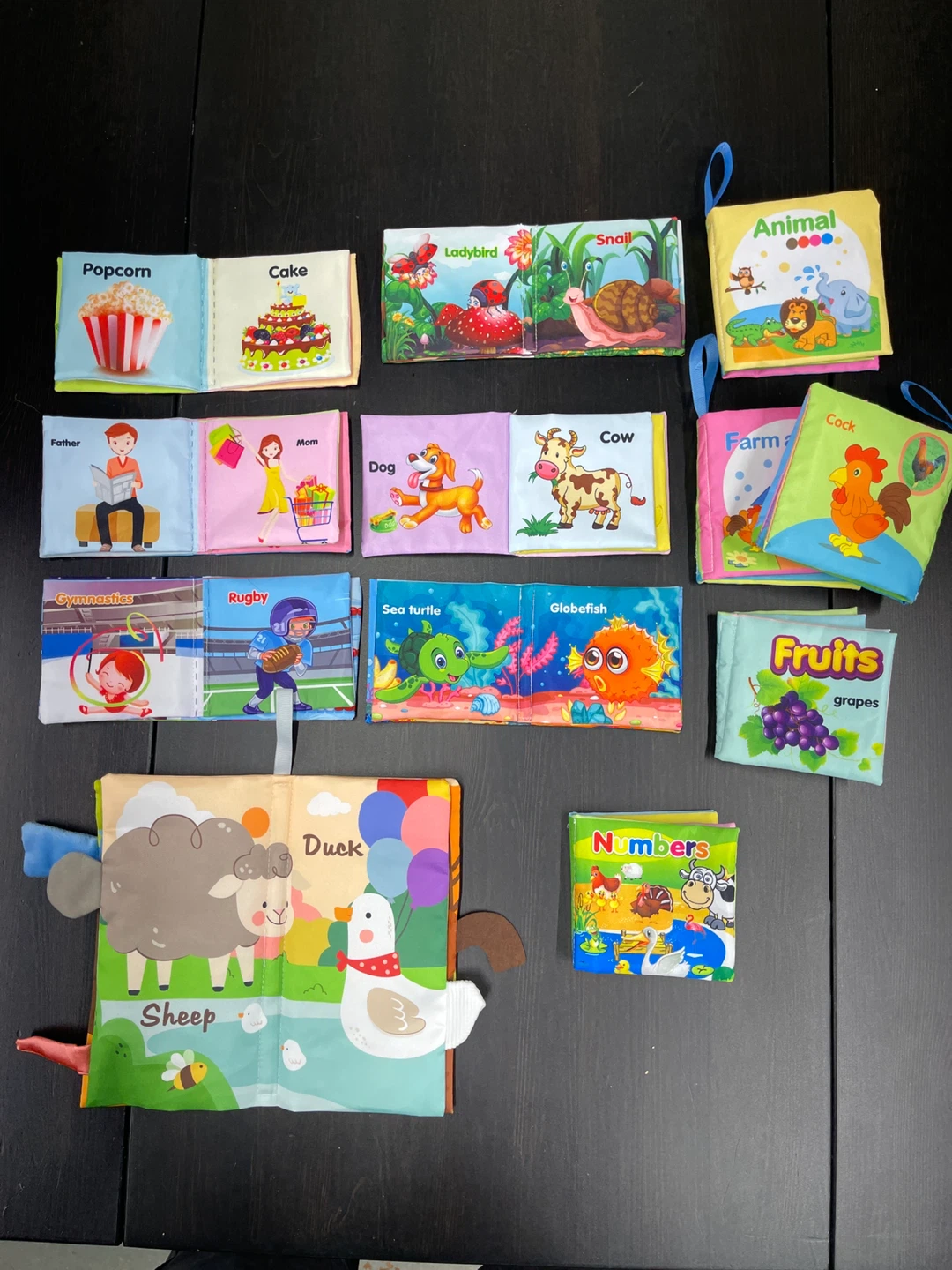 Soft Cloth Baby Books - Set of 10 #gifting - photo 2