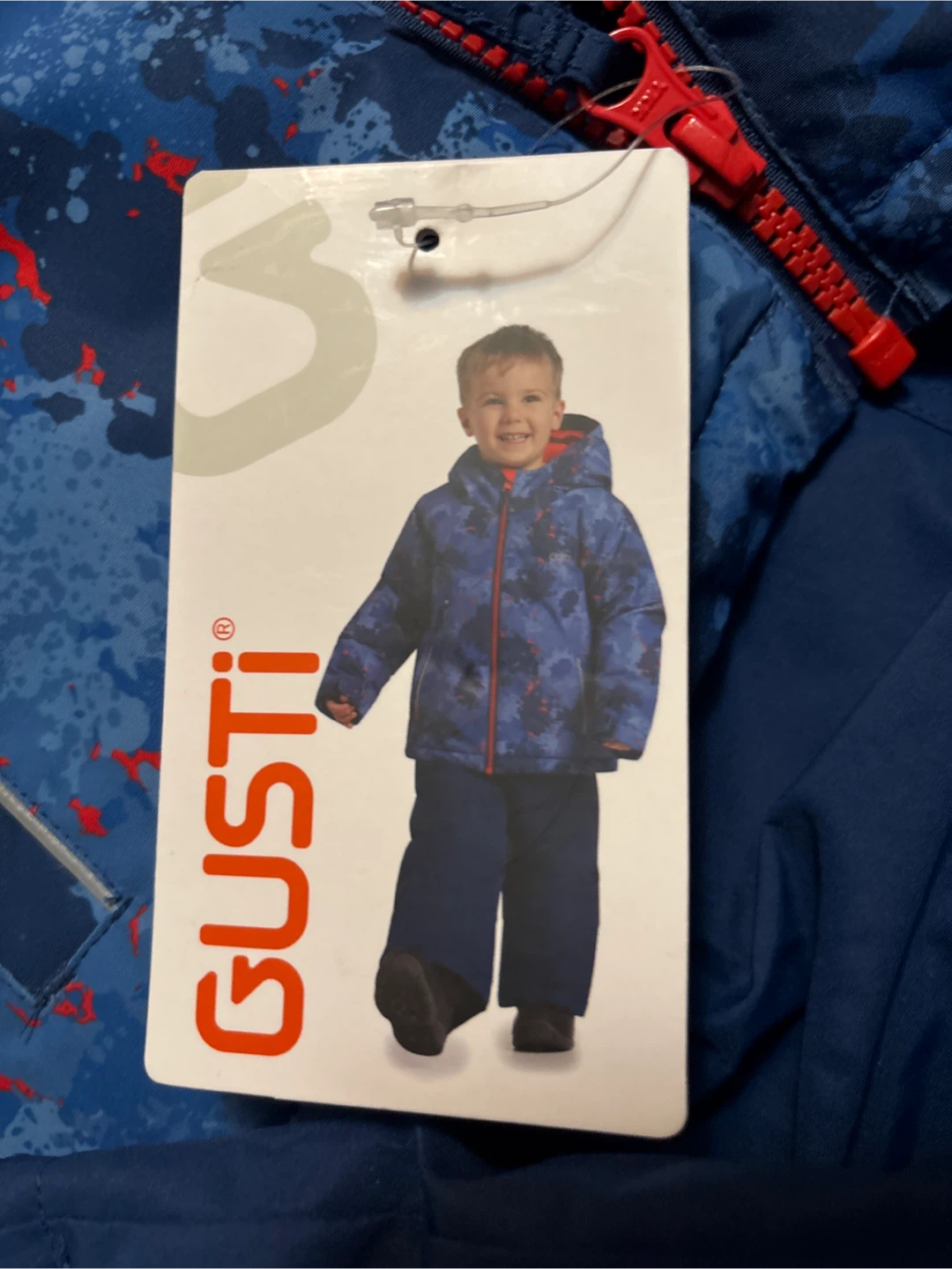 Gusti Snowsuit Size 2 - Blue & Red - photo 3