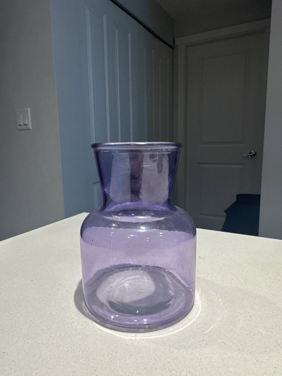 Purple Glass Vase