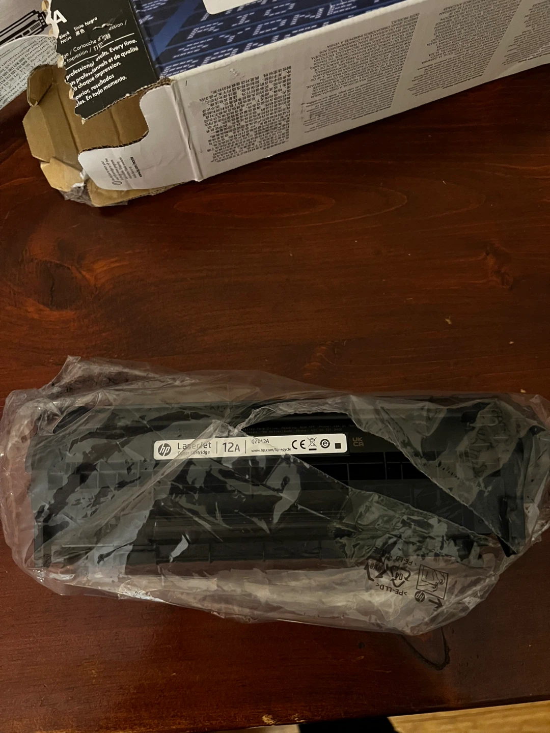 HP 12A Black LaserJet Toner Cartridge Q2612A - New - photo 2