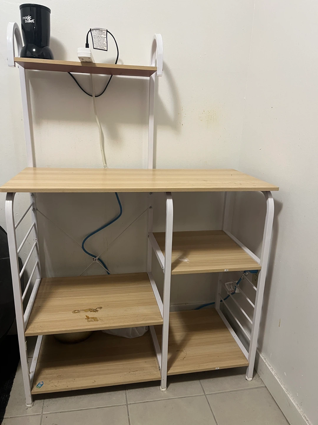 SDHYL Kitchen Baker's Rack Utility Storage Shelf - photo 2