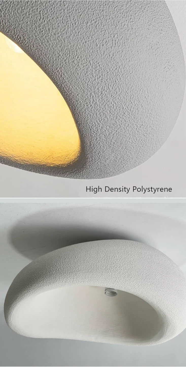 New in box! 18”Modern Wabi Sabi Japanese Ceiling Light Fixture - photo 2