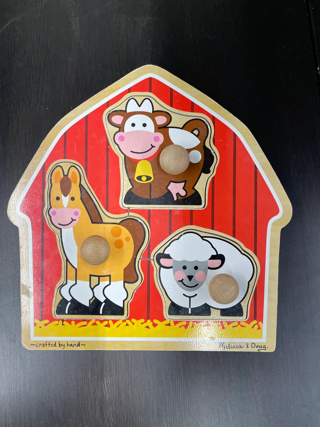 Melissa & Doug Barnyard Animals Wooden Puzzle - photo 2
