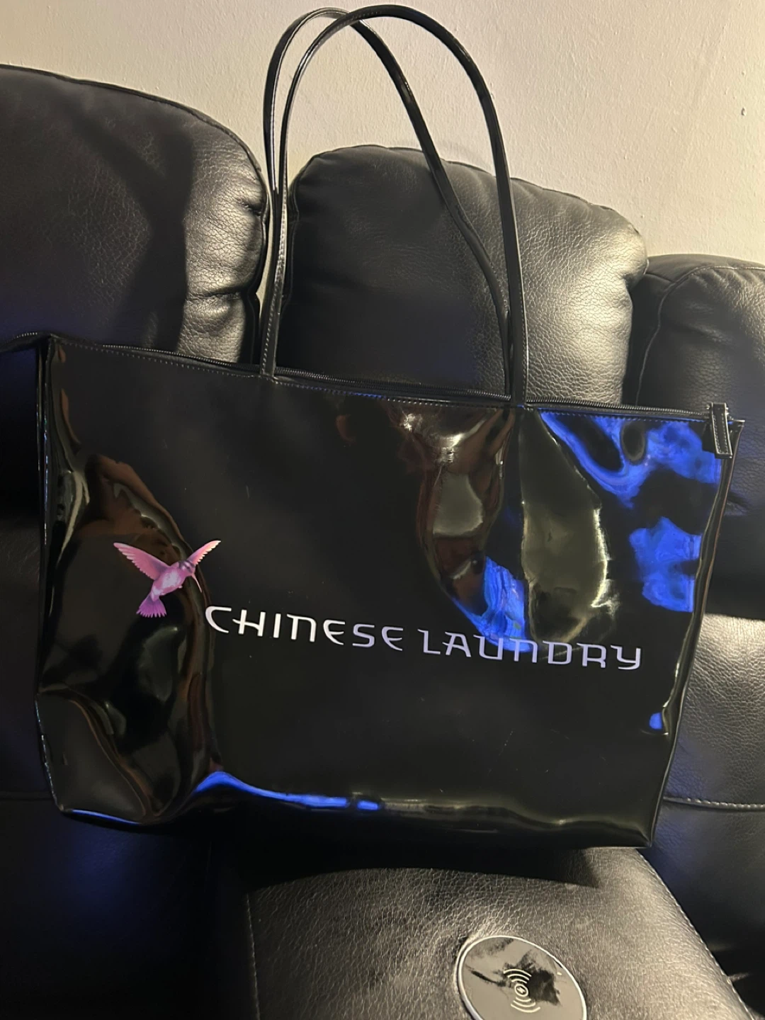 Chinese Laundry Black Tote Bag - photo 2