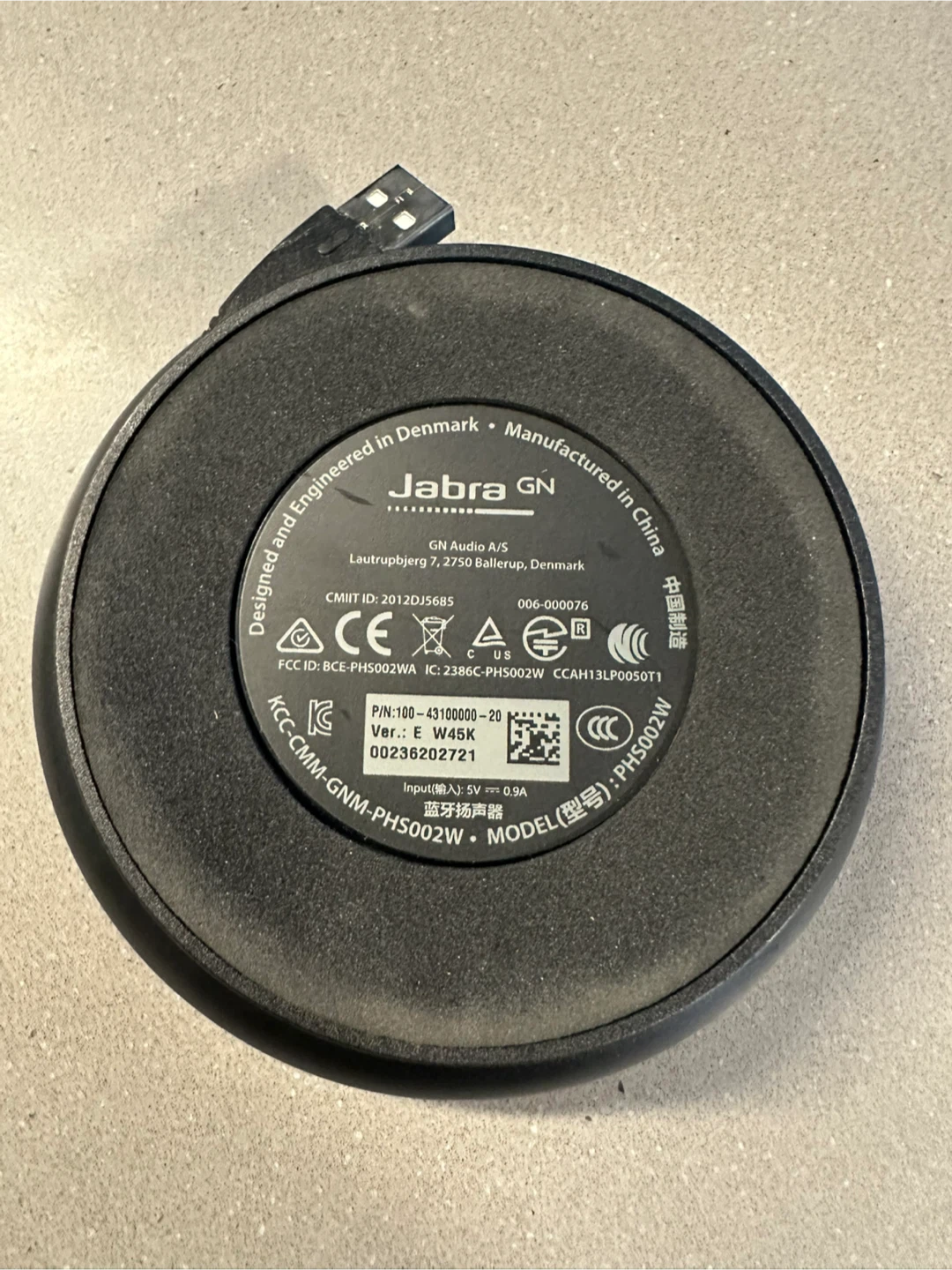 Jabra GN Speak 510 Conference Speaker - photo 3