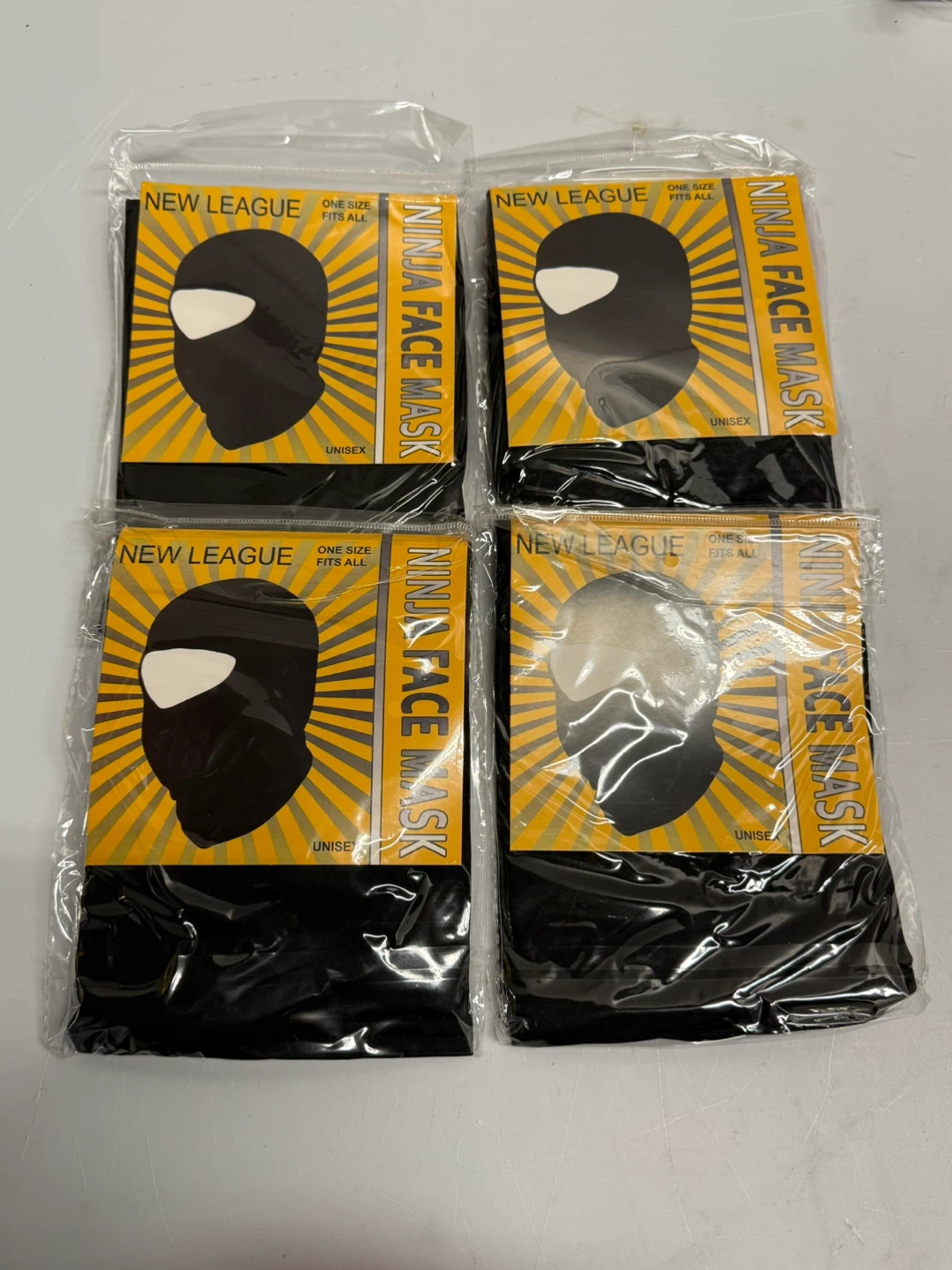 New League Ninja Face Mask - Unisex, One Size