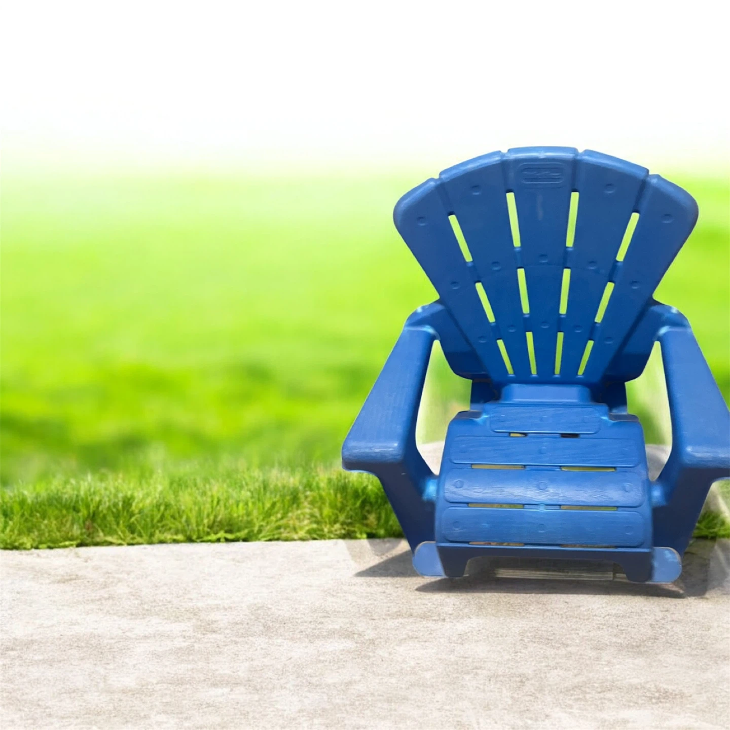 Little Tikes Blue Adirondack Chair - photo 2