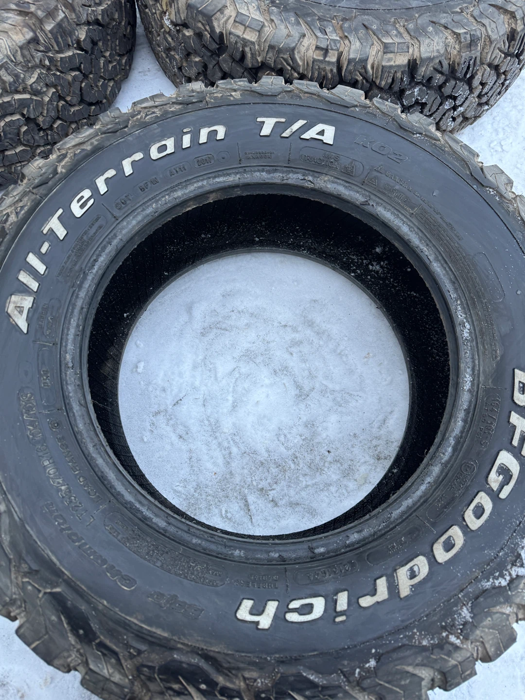 LT235/70r16 Bf Goodrich all-terrain set of four - photo 5