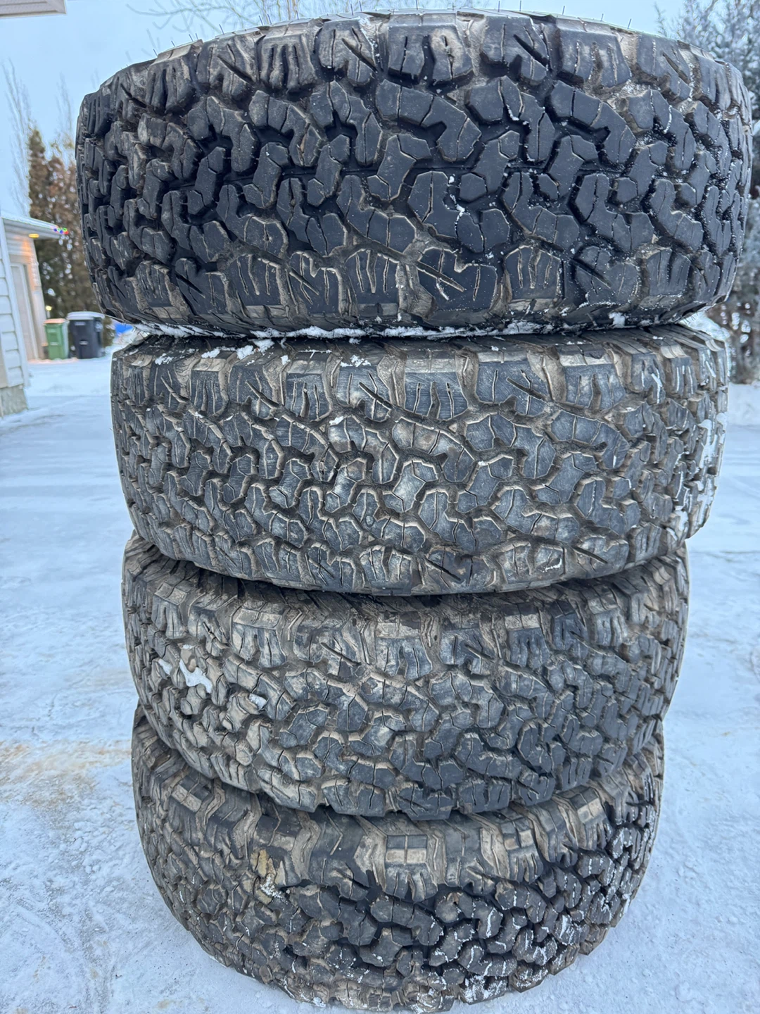LT235/70r16 Bf Goodrich all-terrain set of four