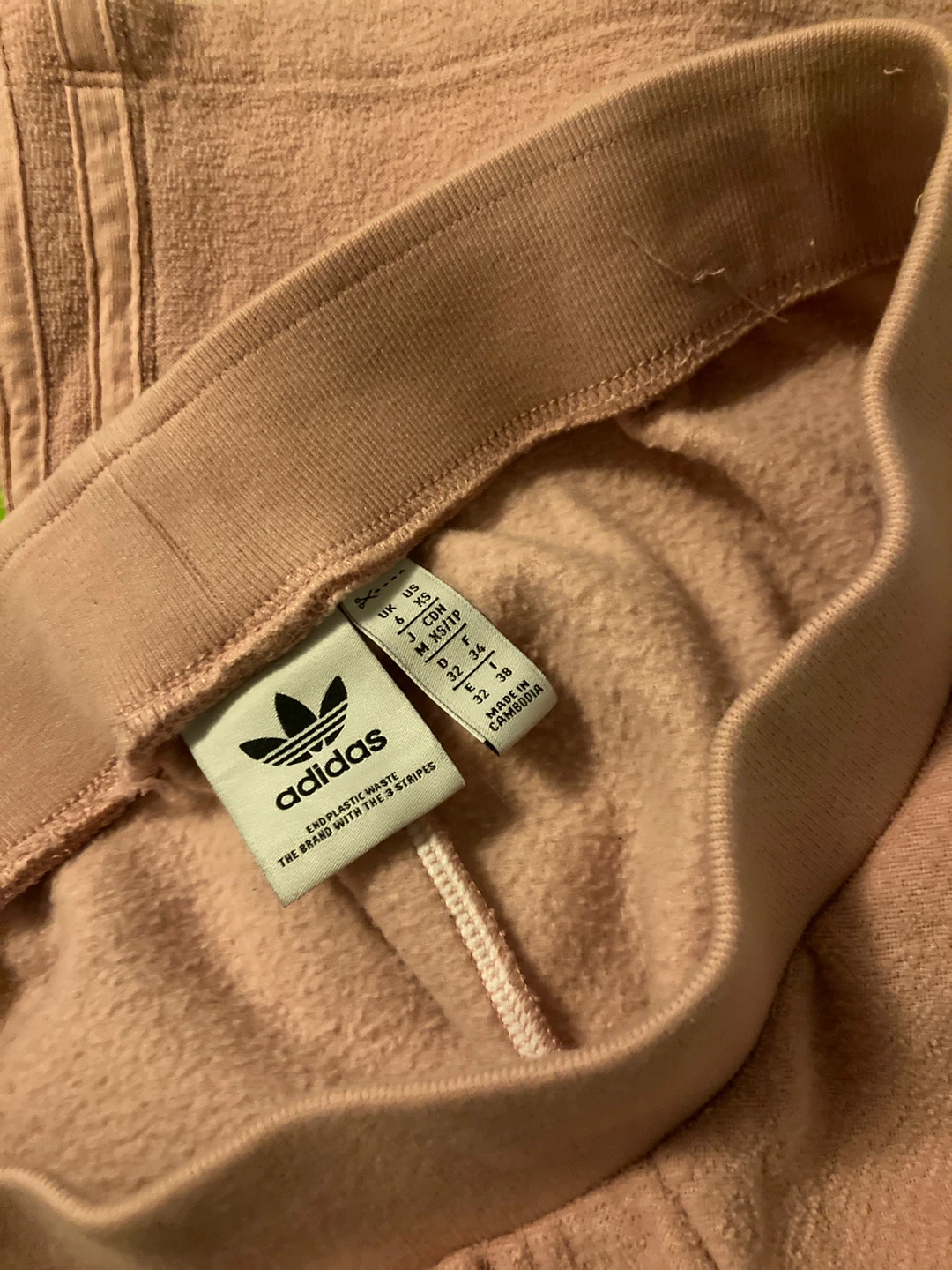 Adidas Pink Terry Cloth Pants - Size XS - photo 2