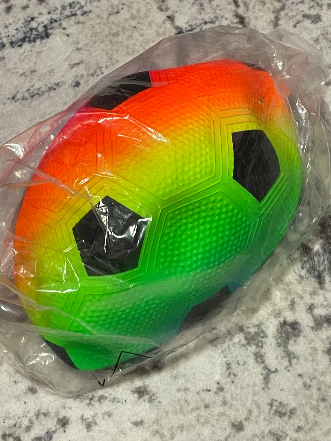 Multi-Color soccer ball