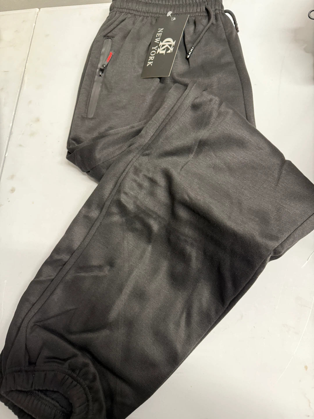 New York Men's Black Jogger Pants - photo 2