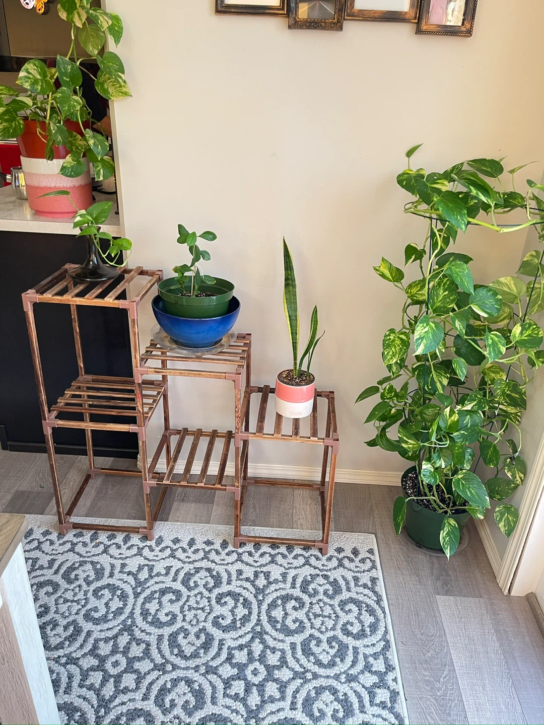 Tiered Plant Stand - Copper Colour - photo 3