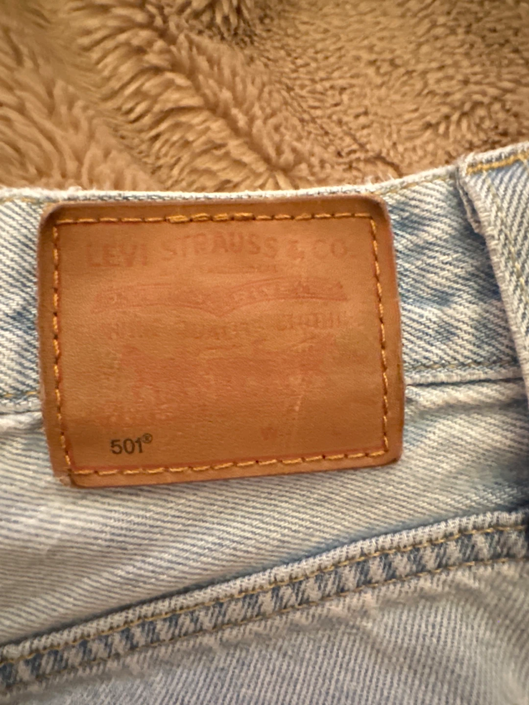 Levi's 501 Denim Shorts - photo 5