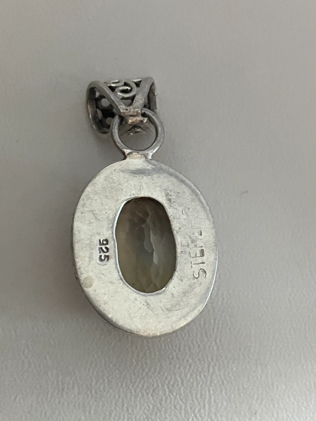Sterling Silver Citrine Pendant - photo 5
