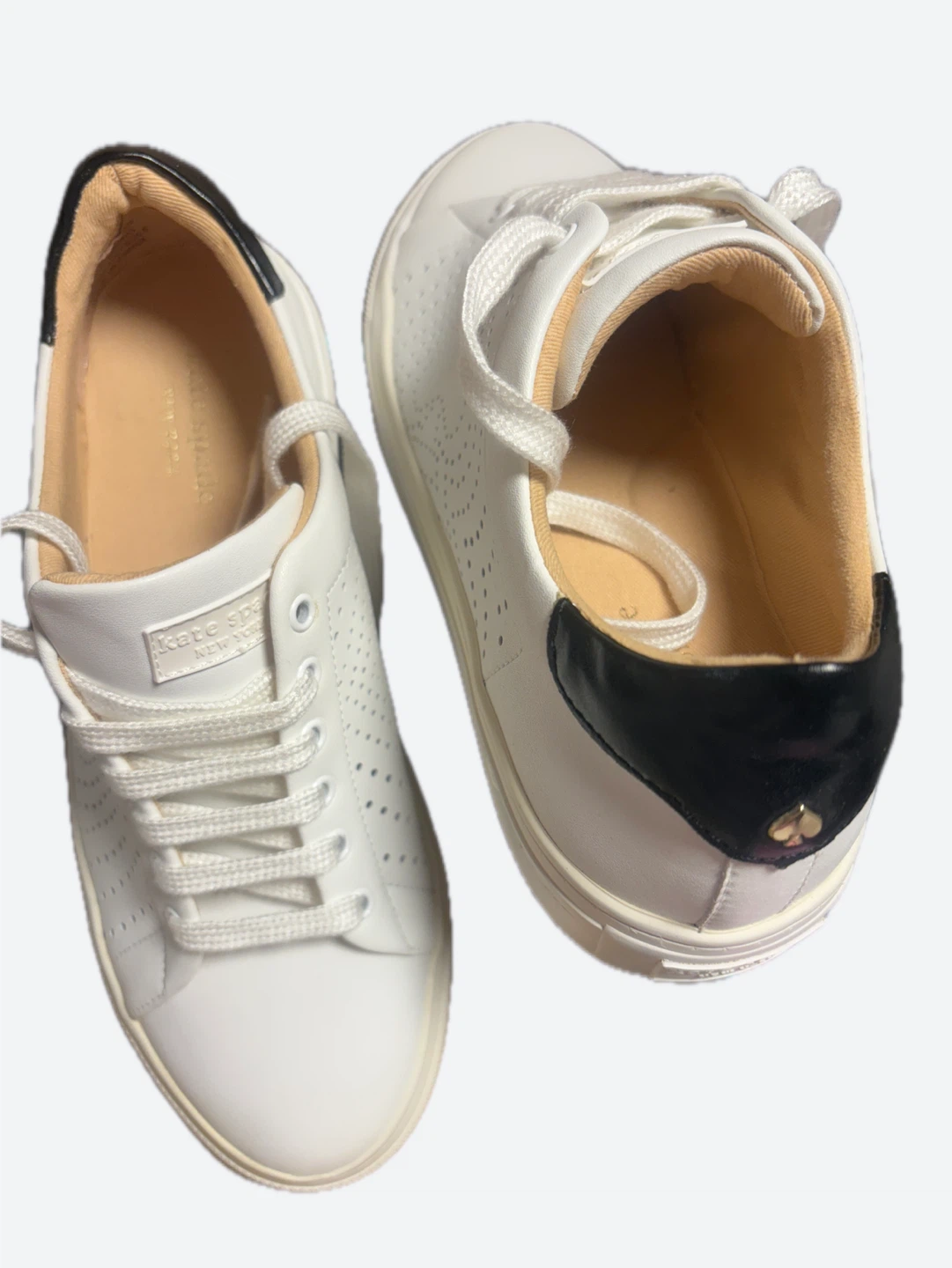 Kate Spade White Leather Sneakers - photo 3