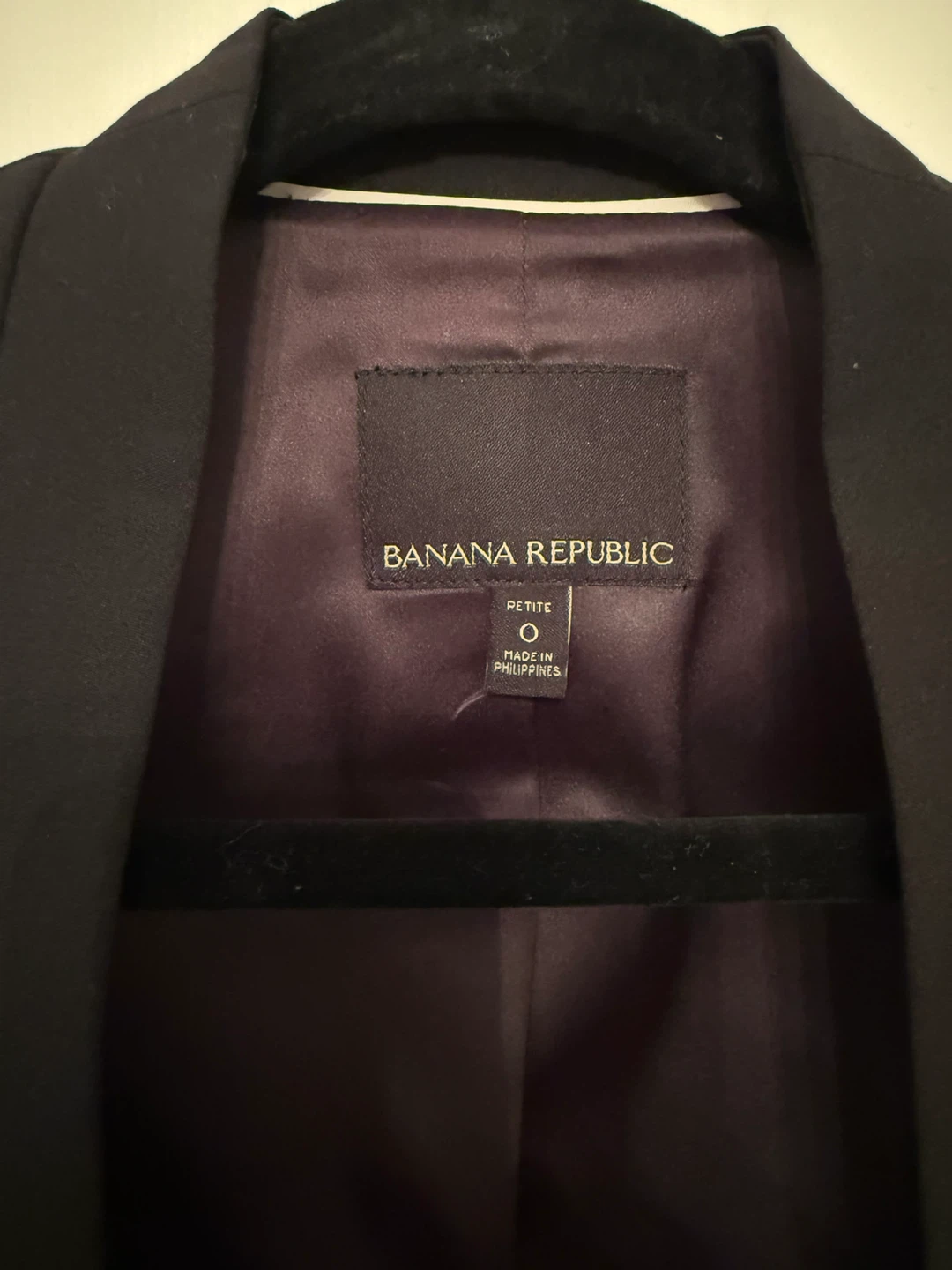 Banana Republic Black Fringe Blazer - Petite Size 0 - photo 3