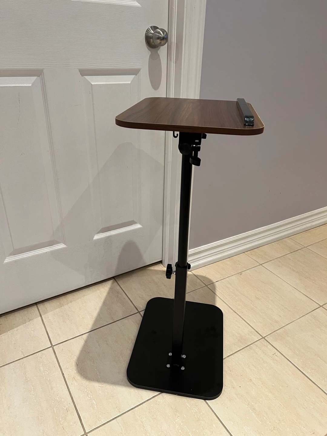 Adjustable Height Laptop Stand Desk