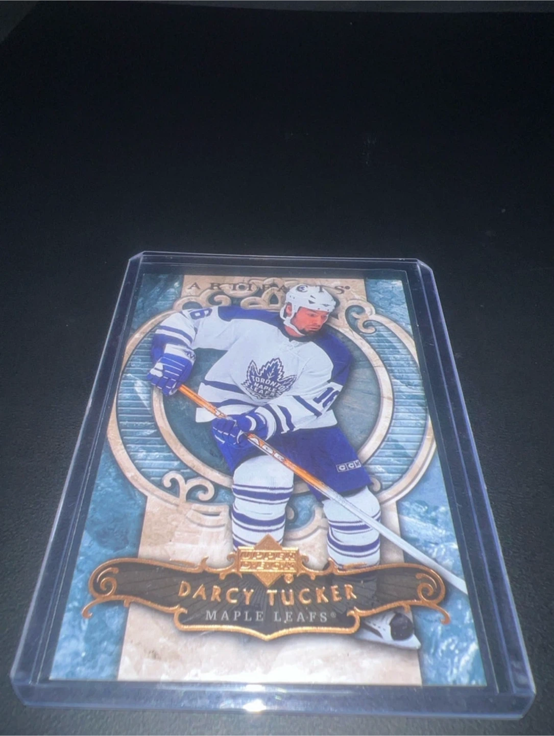 Darcy Tucker Maple Leafs Hockey Card - photo 3