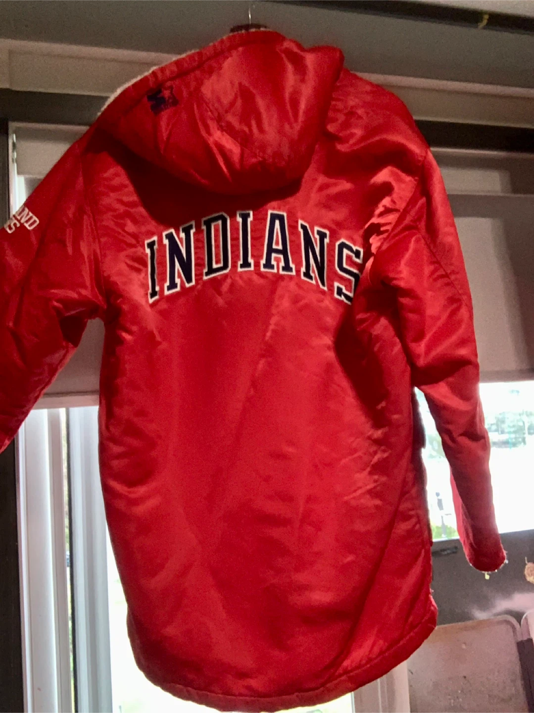 Starter Cleveland Indians Jacket, Red - photo 2