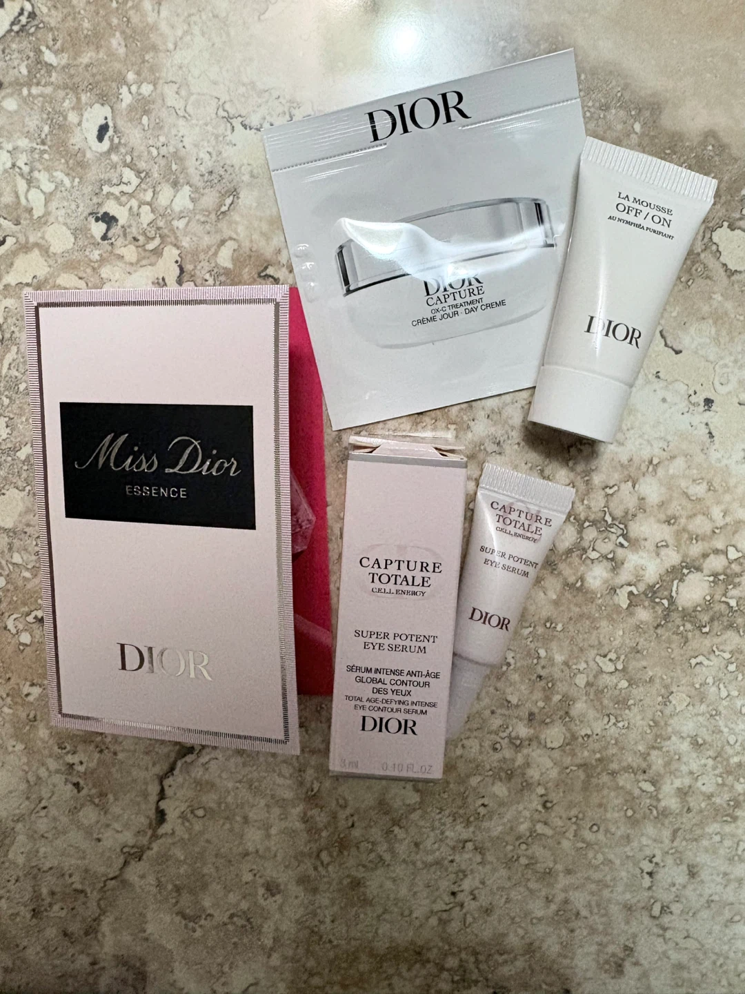 Christian Dior Luxury Travel Size Beauty Care Bundle