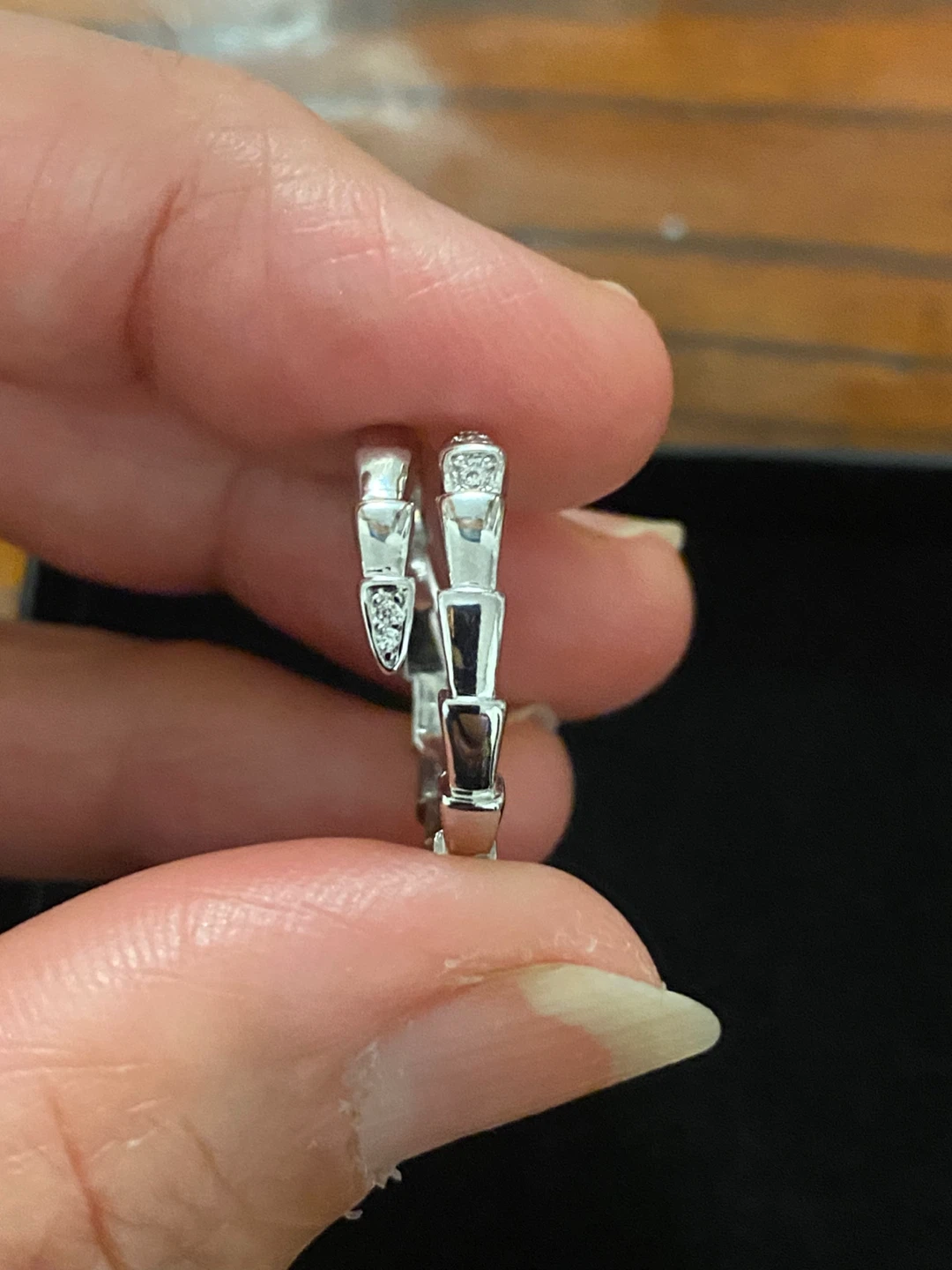 Bulgari style Serpenti Ring. - photo 2