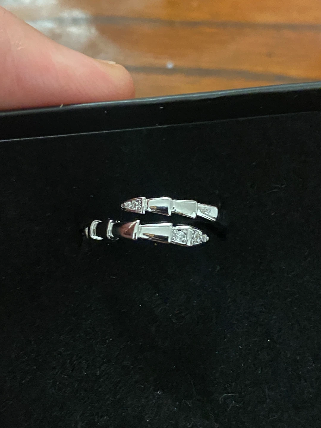 Bulgari style Serpenti Ring. - photo 5